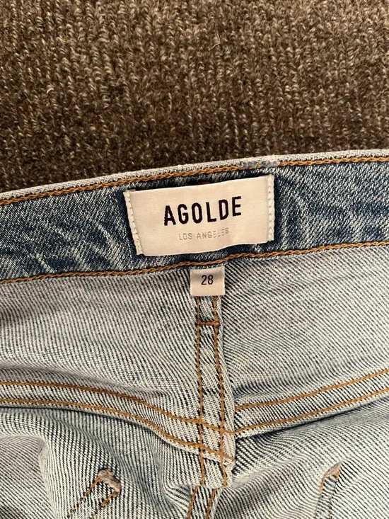 Agolde Light Blue ‘90s pinch waist jeans - Picture 3 of 5